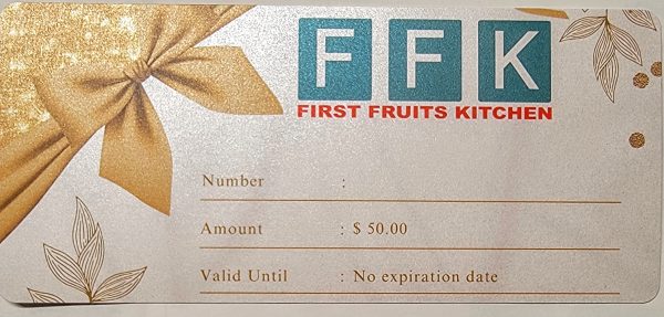 First Fruits Kitchen Gift Card