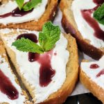 Goat Cheese Jam Bruschetta