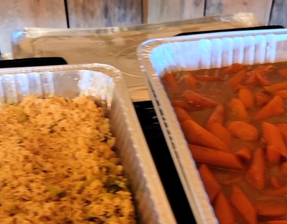 Rice Pilaf & Caramel Carrots